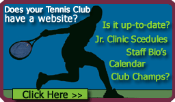 Website design and site Content Update Services for tennis clubs and club websites